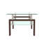 Table basse rectangulaire en verre-33817764-33817765