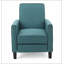 Fauteuil inclinable manuel en lin-1572612987