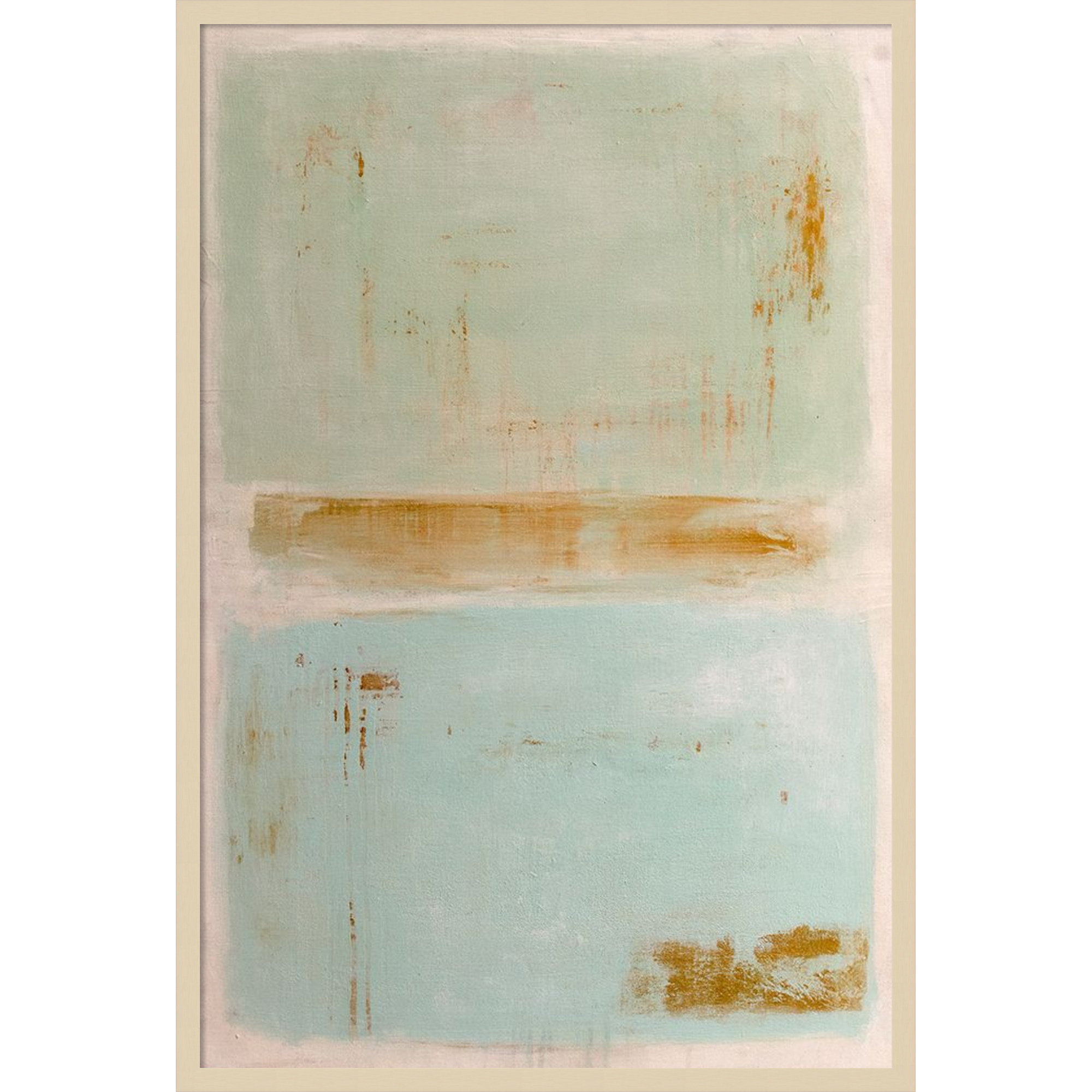 Soft Sided by Mauro Wood Framed Wall Art Print, 41" H x 28" W, Brown