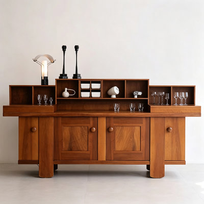 Retro-style storage and organization cabinet
