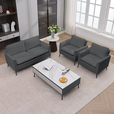 Causeuse rembourrée en cuir TS Cat