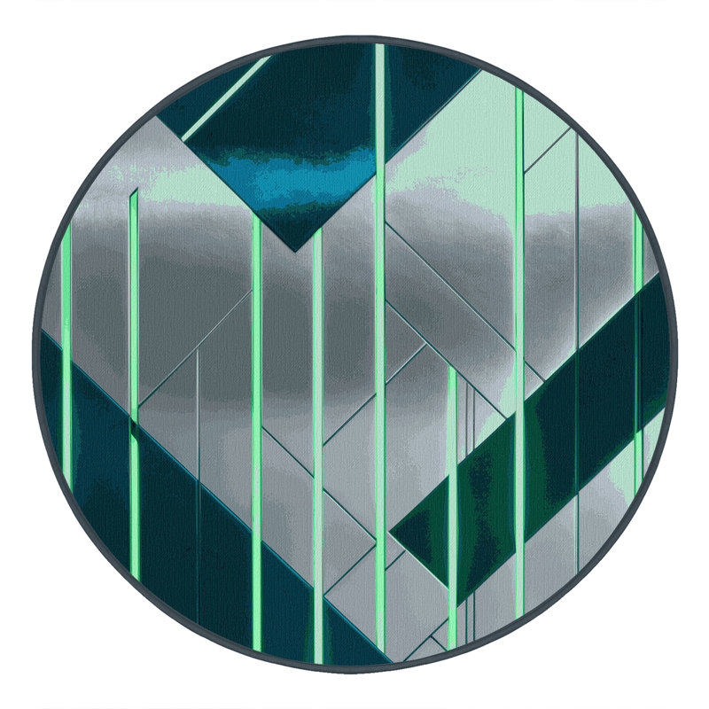 Quantum Ray Rug, Round 6'