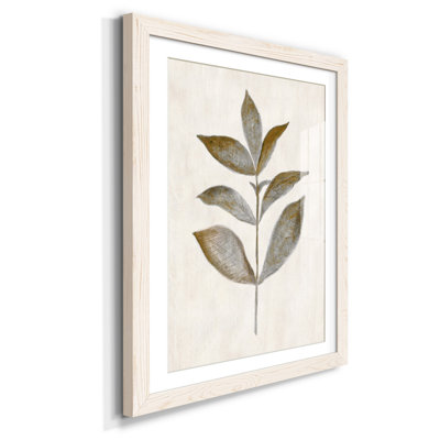 " Bronze Leaf III " Painting Print