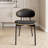 2-8 Seats Solid Wood Round Dining Table Walnut Tone Kitchen Room Set-1596862195-1596862156