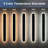2-Pack Dimmable LED Light Strips, 5 Color Temperature Selectable, Versatile Home & Office Lighting-1340848496-1340848492