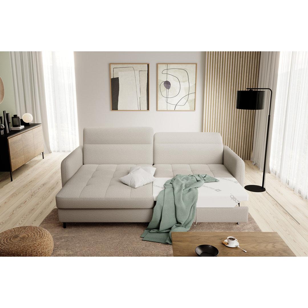 Ecksofa Alayssa mit Bettfunktion