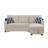 Upholstered L-Shaped Sectional Reversible-70822012