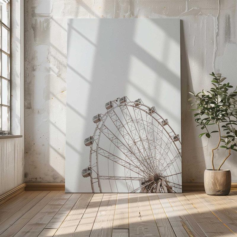54 po x 36 po Sky High Delight, grande impression sur toile, H 54 po x l 36 po