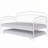 Metal Frame Daybed with Trundle-1791248984