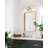 Modern 2-Light Integrated LED Crystal Bathroom Vanity Light with Faceted Crystal Shades, Chrome Finish, Damp Location Rated