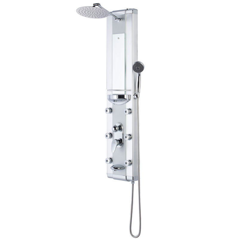 50 Shower Panel With Adjustable Shower Head