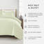 Ensemble de housse de couette à rayures larges vieillies Becky Cameron-33246982-33246986
