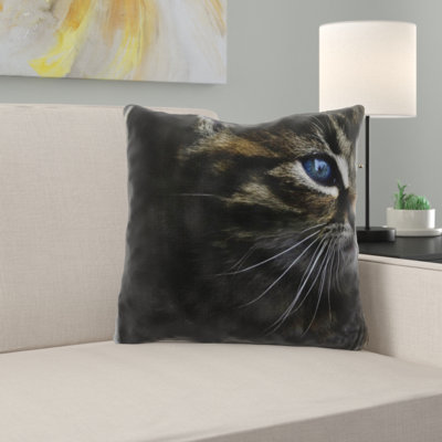 Cat Throw Pillow