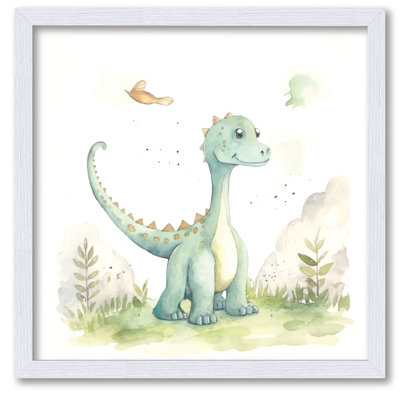 Jurassic Jamboree II, panneau encadré 16x16