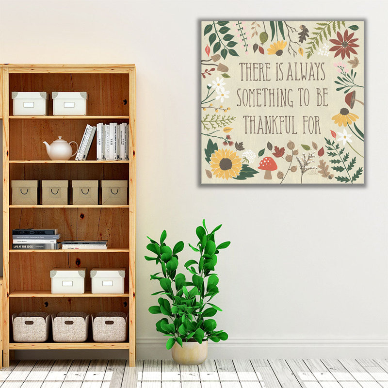 «Autumn Garden V», reproduction d'art sur toile, H 12 po x l 12 po