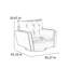 Fauteuil tournant à 360 °