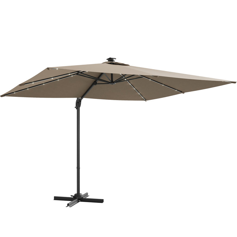 Parasol en porte-à-faux 10x8ft, Taupe