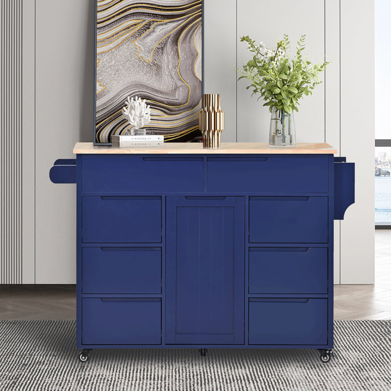 Kitchen Cart, Blue