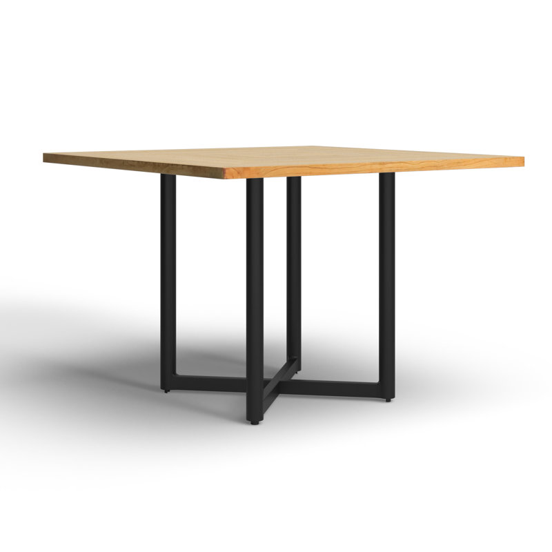 Raleigh Square Metal Outdoor Dining Table , 43'' in. W 43'' in. D