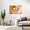 «Vibrant Bird Sunset», art dramatique paisible au lever du soleil