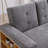 Convertible Sleeper Sofa Couch,Multifunctional Double Folding Sofa Bed,Storage Ottoman And Sofa Arm With  Box And Drawer, Drop Down Table With 2Cup Holders For Living Room,Apartment,Office,Grey