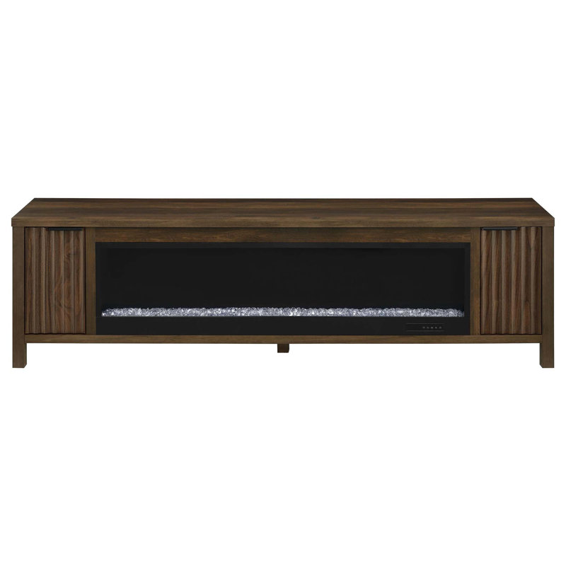 Meuble télé avec foyer électrique