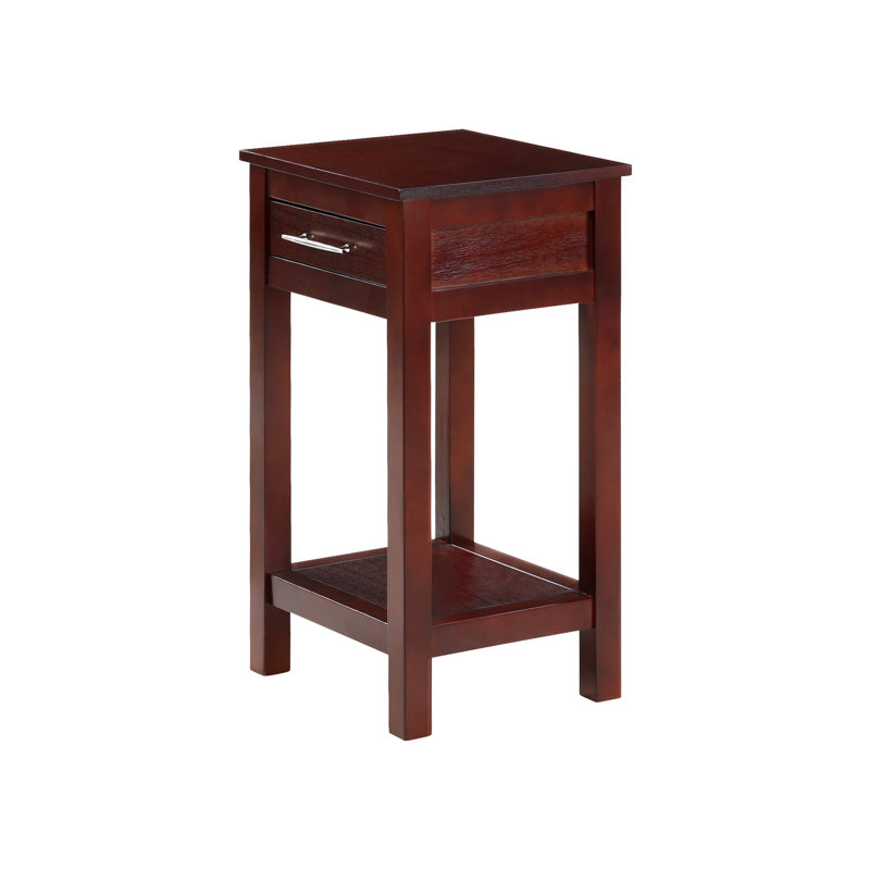 New Paltz Solid Wood End Table, Wenge