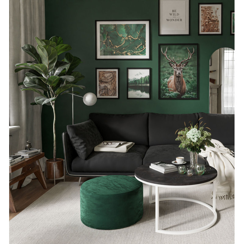 Hakiema Frame Coffee Table, White
