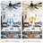 Leisel 65" Modern Glam Crystal Ceiling Fan with Lights, 6 Speeds Reversible Large Ceiling Fandeliers Crystal Chandelier Ceiling Fan-1527562220
