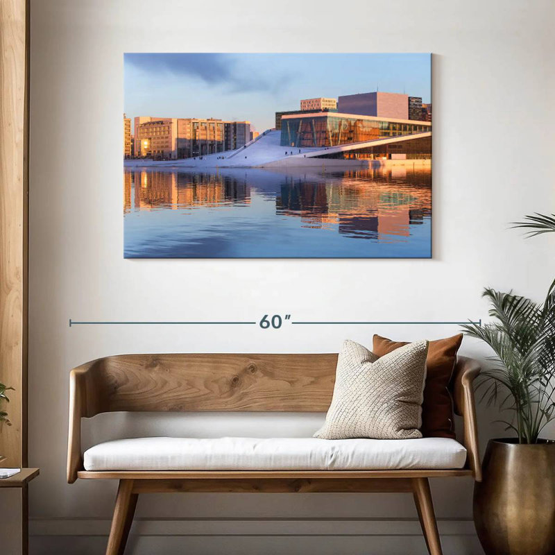 Lilie Oslo Opera House, 30" H x 45" W