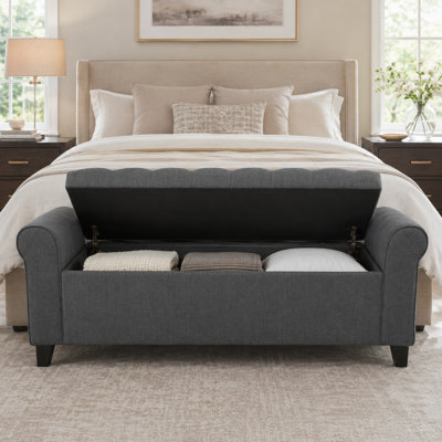 Banc de rangement en tissu Bridgemon