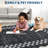 Scalloped Area Rugs Modern Bordered Accent Carpet,Non-Slip Floor Cover,Stain-Resistant Indoor Mat for Bedroom,Kitchen,Living Room-620051332-620051061