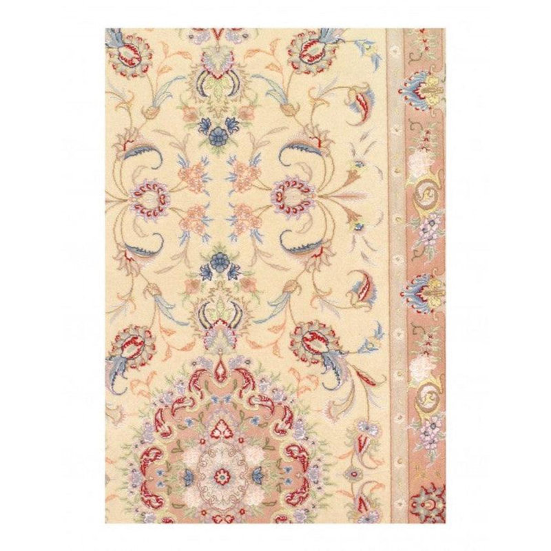 Oriental Area Rug in Ivory