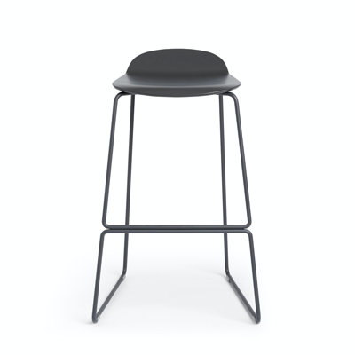 Upbeat Counter Stool with Metal Frame