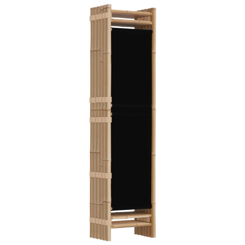 Cloison H 70,9 po Stanleytown, 6, H 70,9 po x l 94,5 po, Noir