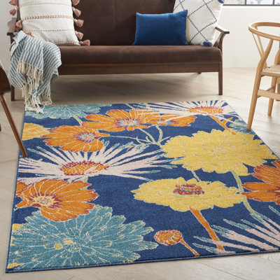 Abruscato Floral Indoor Rug