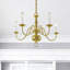 Lustre classique à 6 lumières de style bougie Benedetto-62820059-28328523