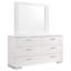 Commode 6 tiroirs avec miroir Dulcey
