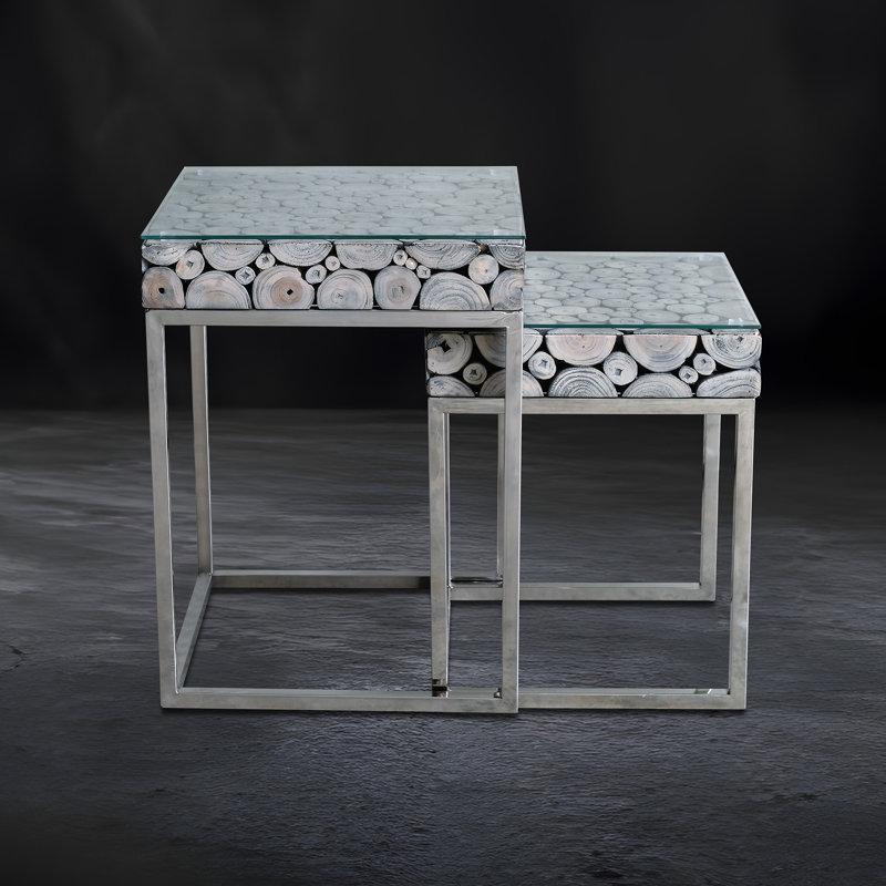 Mekel Nesting End Table