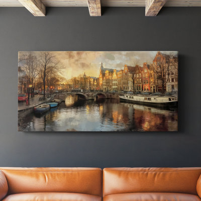 Abstract Series 10 #LXI-Gallery Wrapped Canvas
