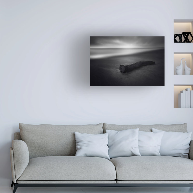 Carlo Tonti Sunset At Sea Canvas Art, H 12 po x l 19 po