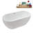62.2'' x 28.7'' Soaking Acrylic Bathtub-95288341
