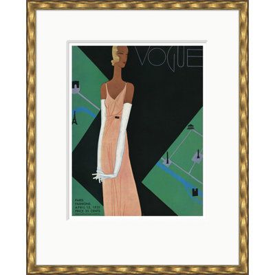 Couverture Vogue, Paris Fashions # 1, Eduardo Garcia Benito, 15 avril 1931