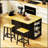 48-Inch Large Kitchen Island With 2 Bar Stools, Power Outlet, And Multiple Storage Options For Modern Kitchens And Dining Rooms-1469952022