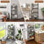 Langell 138cm H x 56cm W Metal Ladder Bookcase-561348190