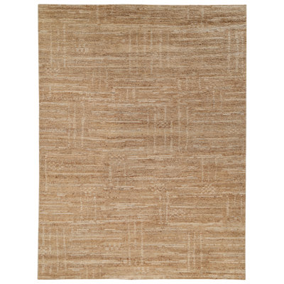 Ailey Hand-Tufted Wool Abstract Area Rug