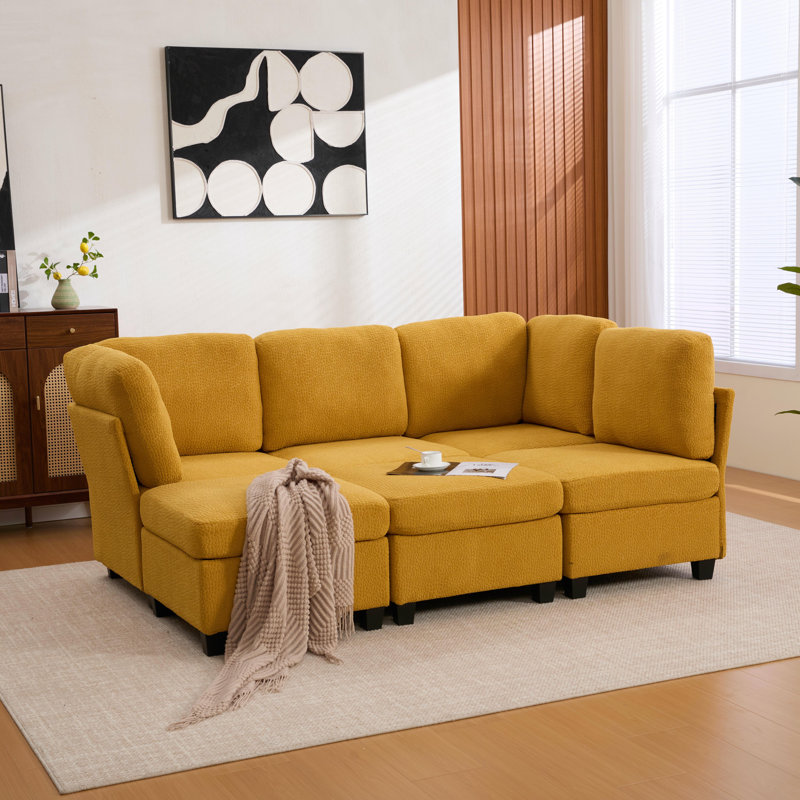 Modular Sectional Sofa,convertible Sectional Couches With Storage Ottoman,u Shaped Sectionals For Living Room Apartment