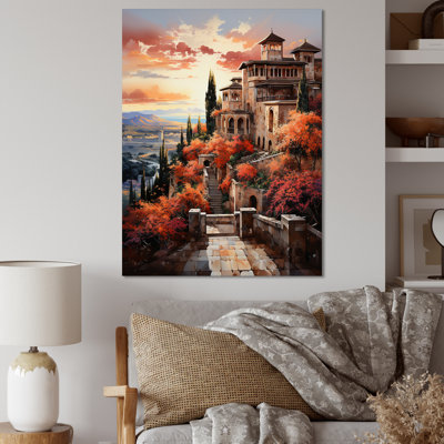 Spain Alhambra Palace - Spain Canvas Print