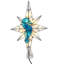 10-Light Capiz Bethleham Star with Seahorse Tree Topper