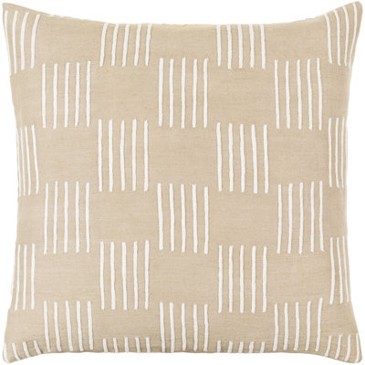 Layten Geometric Cotton Throw Pillow